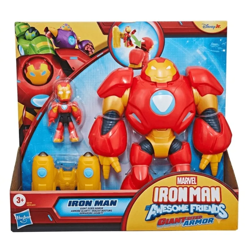 Boneco - Iron Man - Iron Man and his Awesome Friends - HASBRO