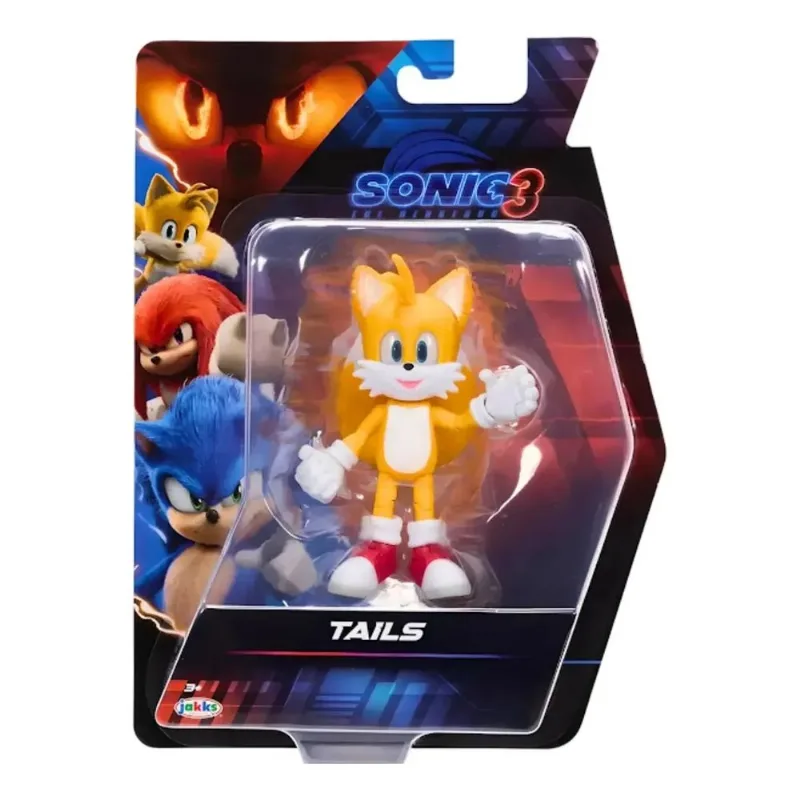 Boneco - Tails - Sonic 3 The Hedgehog - SUNNY BRINQUEDOS