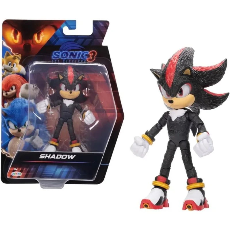 Boneco - Shadow - Sonic 3 The Hedgehog - SUNNY BRINQUEDOS