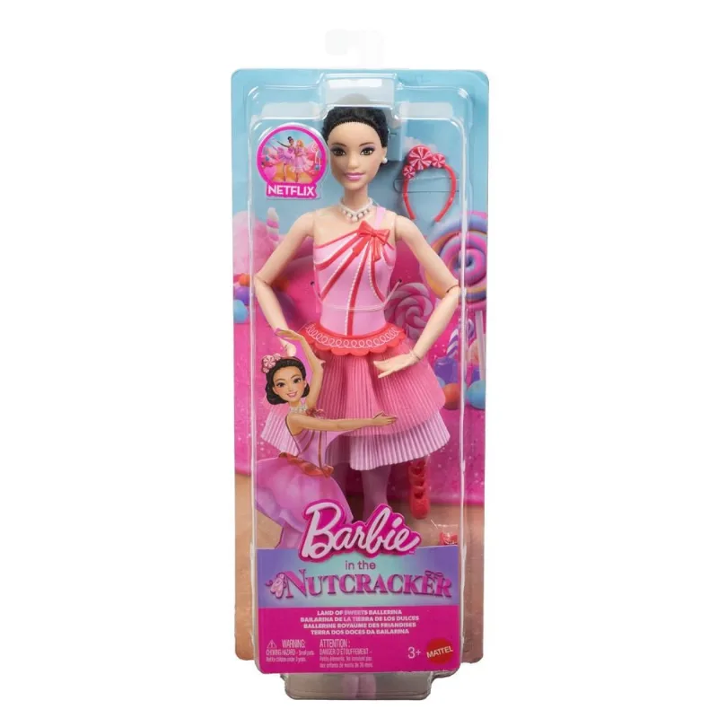 Boneca - Barbie Bailarina - Quebra Nozes - Branca - MATTEL