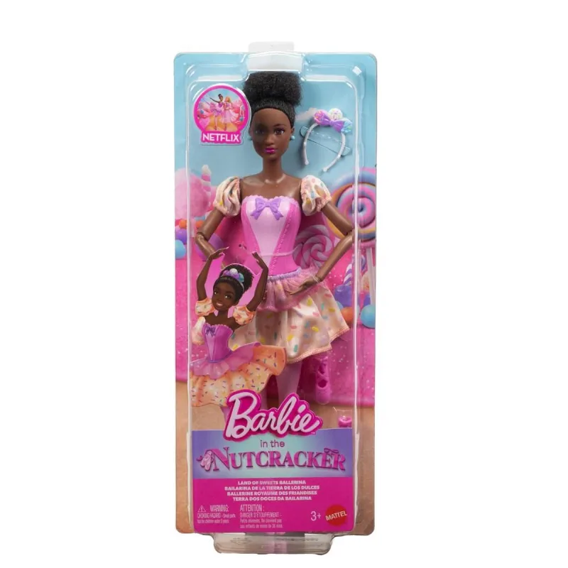 Boneca - Barbie Bailarina - Quebra Nozes - Negra - MATTEL