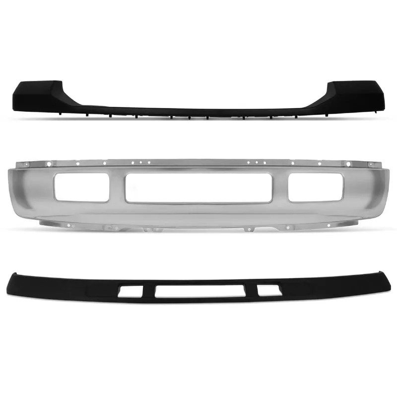 Kit Transformação F250 F350 07 a 14 Serve 99 a 06 Para-Choque Saia Acabamento Bigode