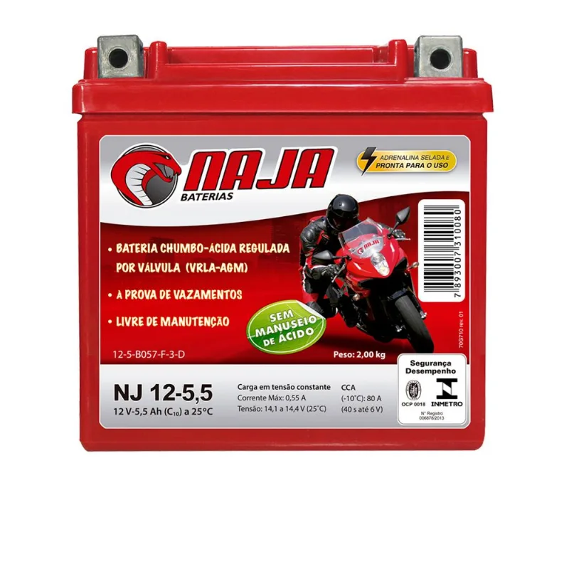 Bateria Naja Nj 12 5,5