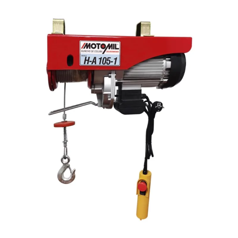 Guincho de Coluna Elétrico - 300/600KG - h-a 105-1- 220V - 42284.0 - Motomil