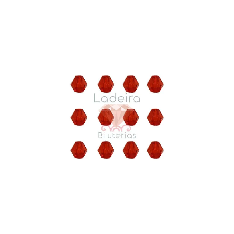 Balaozinho Passante 06Mm Em Acrilico Com 500Gr 012 - Vermelho 12