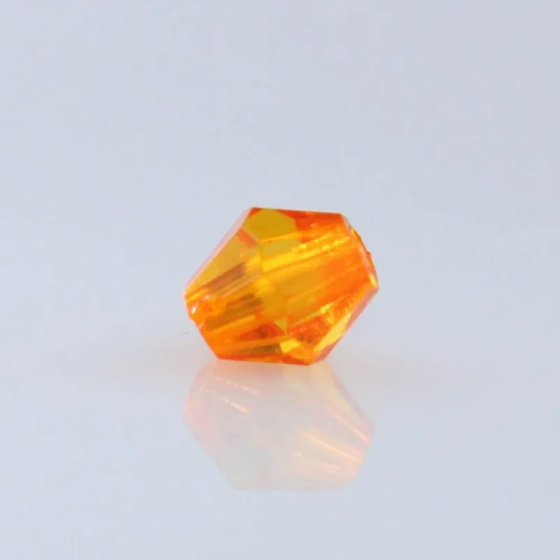 Balaozinho Passante 06Mm Em Acrilico Com 500Gr 025 - Laranja 048