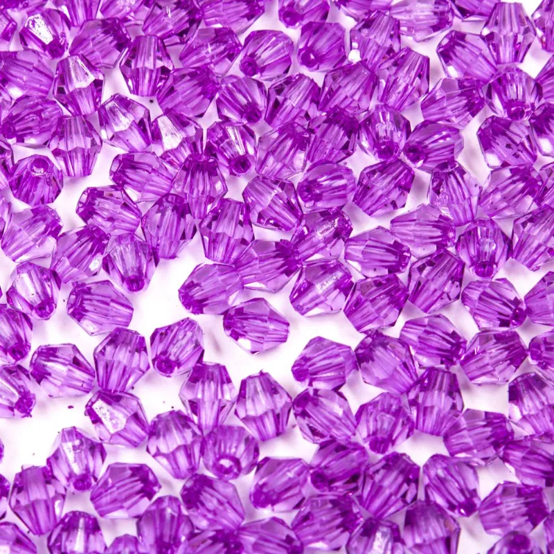 Balaozinho Passante 06Mm Em Acrilico Com 500Gr 053 - Roxo