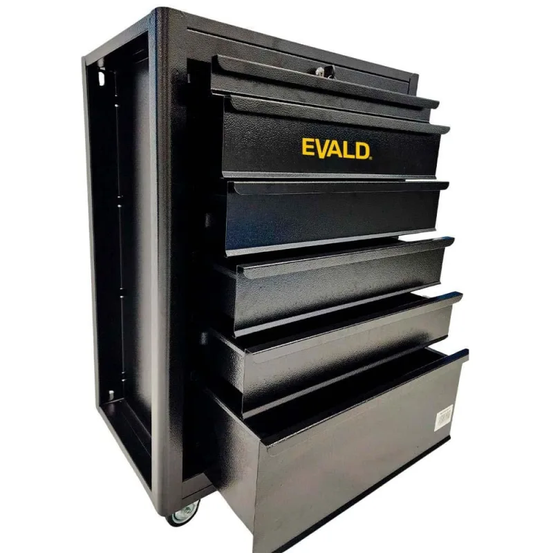 Carrinho para Ferramentas 60x40x90cm Fechado 6 Gavetas EVC-12 EVALD - 'Generico'