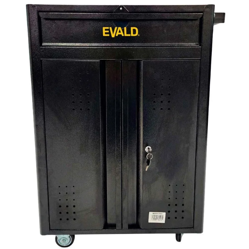 Carrinho para Ferramentas Fechado com 1 Gaveta EVC-11 EVALD - 'Generico'