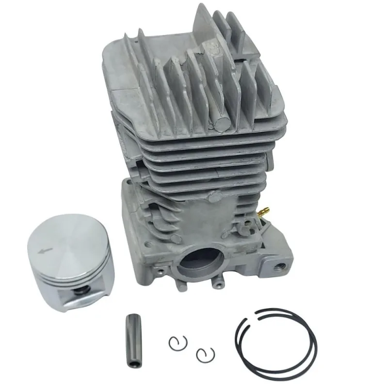 Kit Cilindro Pistão Anéis Motosserra St 290 46mm Com Carter - Não Disponível