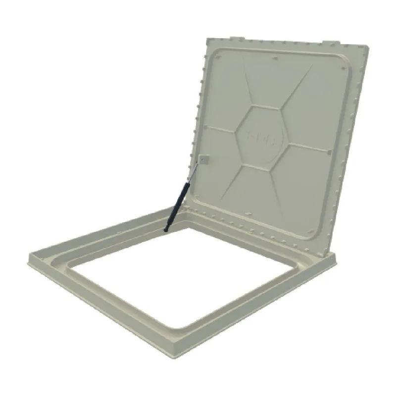 Tampão 90x90 Articulado Bege Com Amortecedor 3801 Gda