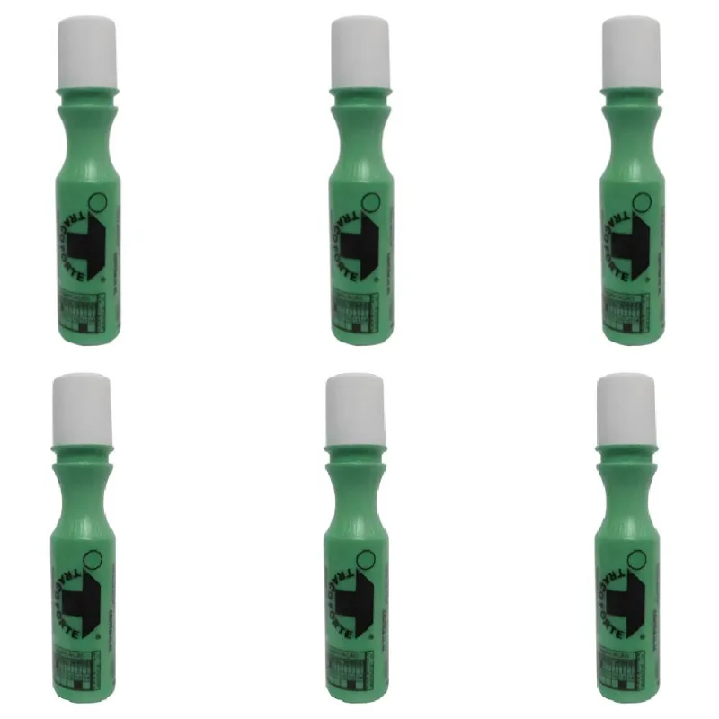 Kit Com 6 Marcadores Industriais 2mm Verde 60ml M26-vd60-2 Baden