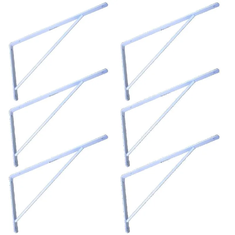 Cantoneira Reforçada Epóxi Soldada 20cm com 6 Unidades EVALD