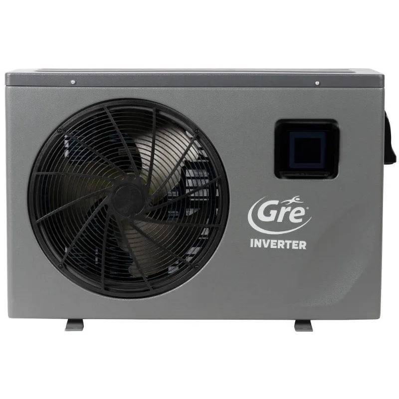 Bomba Trocador De Calor Gre 7 Inverter 23800 Btu Piscina Até 35.000 Litros Gre 220v