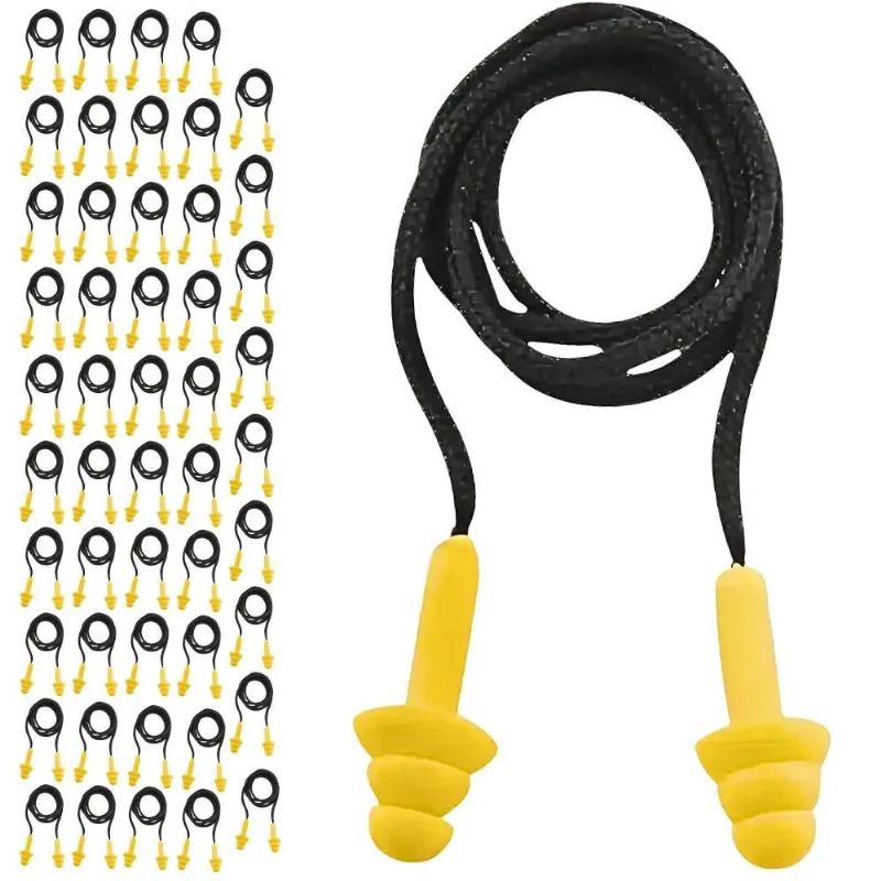 Kit Protetor Plug Auricular Com Cordão 50 Pares Vonder