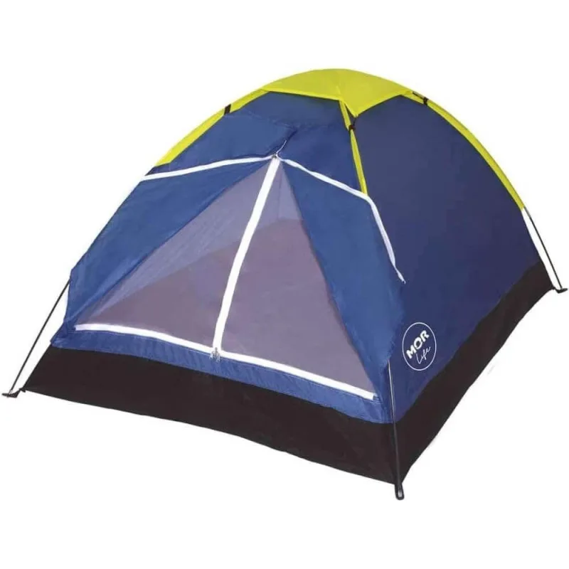 Barraca Camping Iglu Até 2 Pessoas 1 x 1,45 x 2,05 Metros Azul MOR - Mor