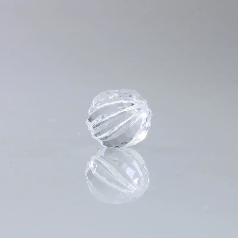 MEXIRICA TRABALHADA PASSANTE 18MM EM ACRILICO COM 500GR Cristal Transparente