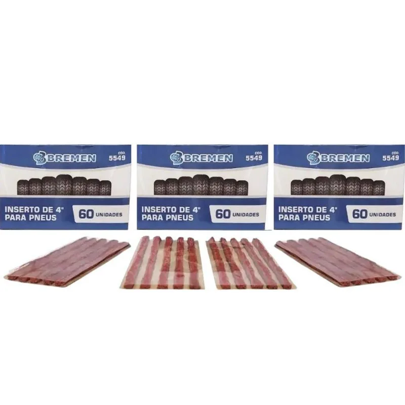 Refil Para Reparo De Pneu Sem Câmara Com 180 Unidades 5549 Bremen