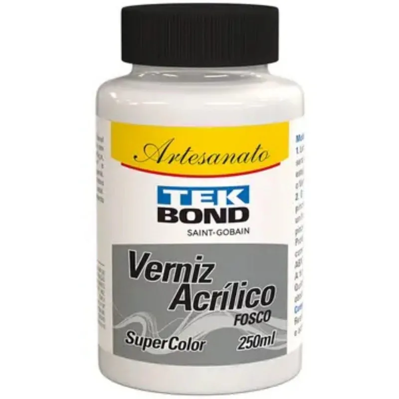 Verniz Acrílico Fosco 250ml Tekbond
