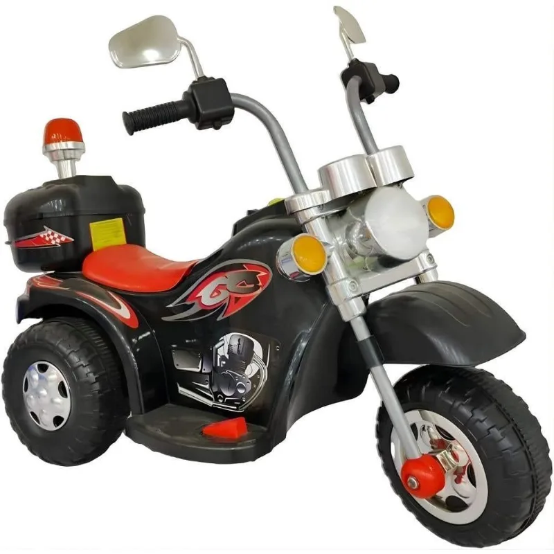 Moto Elétrica Infantil 6v Guardian X Preto Bang Toys
