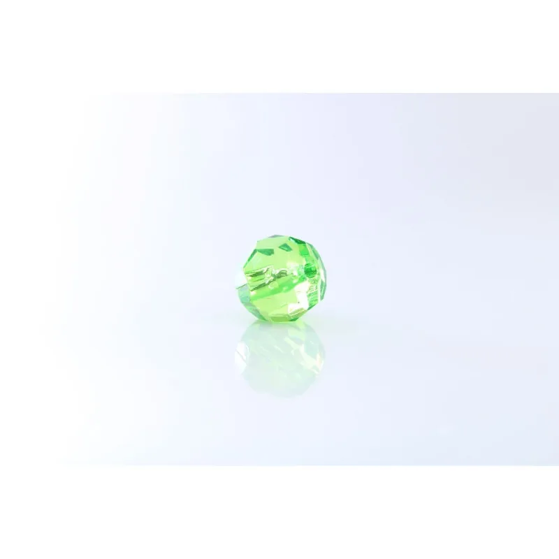 Bola Sextavada Passante 20MM em Acrilico com 500GR 036 - Verde 036