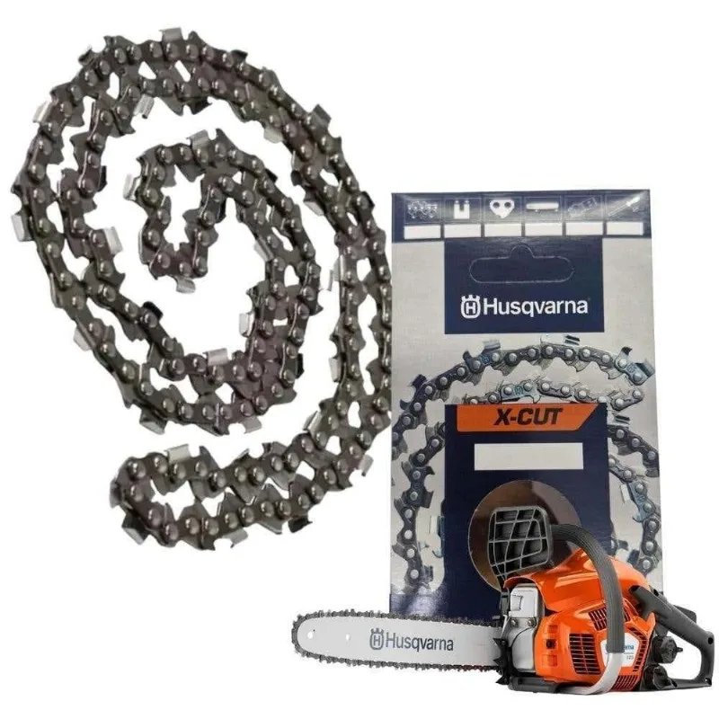 Corrente Para Motosserra 3/8pol X-cut Mini 1,3mm 1 Guia 28 Facas Husqvarna