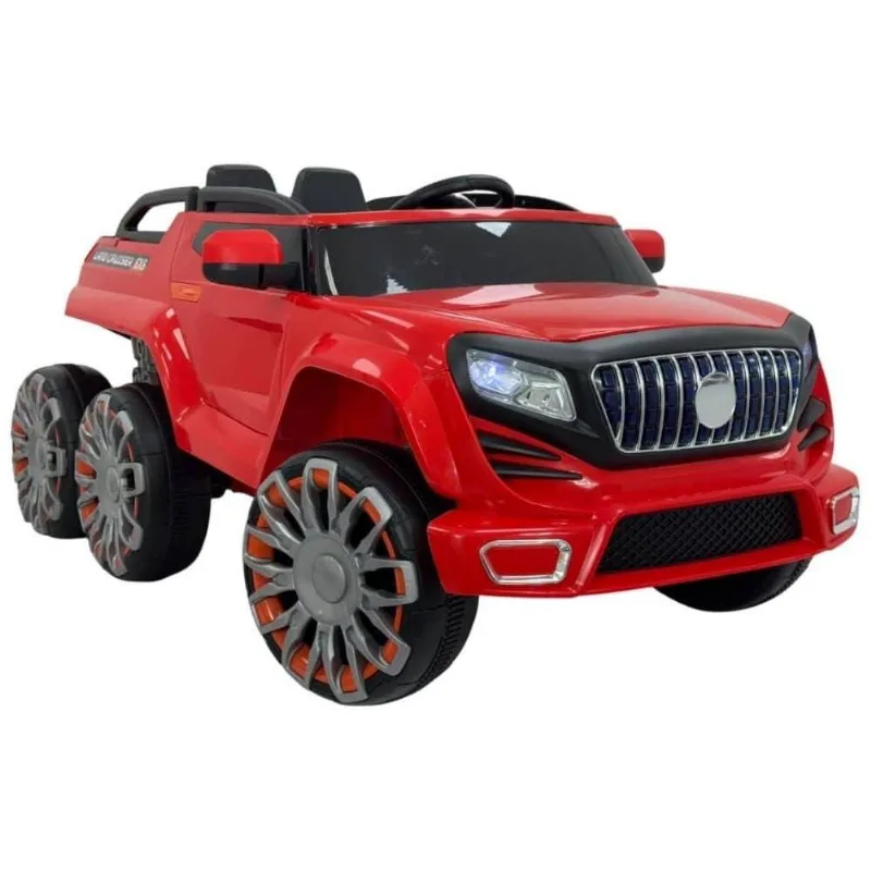 Carrinho Elétrico Infantil Monster Land Cruiser 12v Vermelho Bang Toys