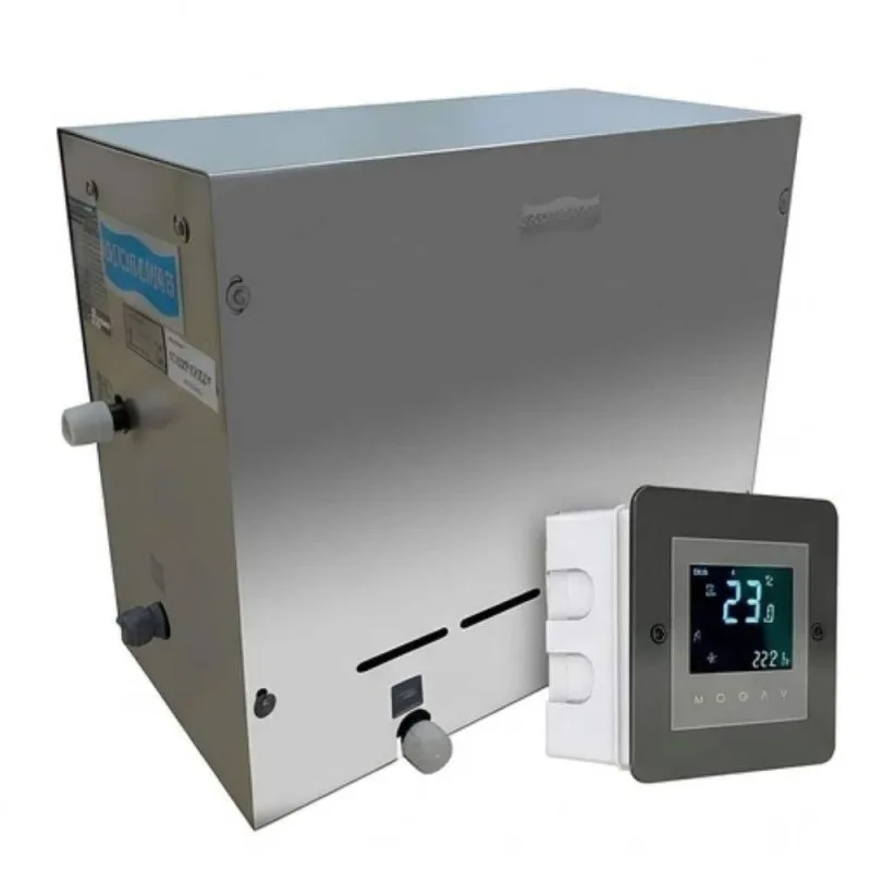 Sauna A Vapor Steam Inox 4kw Mono Com Comando Touch Wifi 4kw Steam Inox 220v Sodramar - OUTRAS