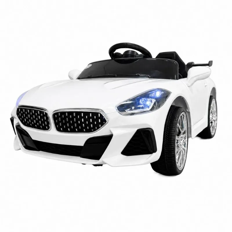 Carrinho Elétrico Infantil Speedmax Luxo Conversível 6v 3604 Unitoys Branco