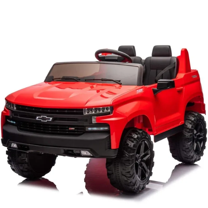 Quadriciclo Elétrico Infantil Chevrolet Silverado 24v Vermelho Bang Toys