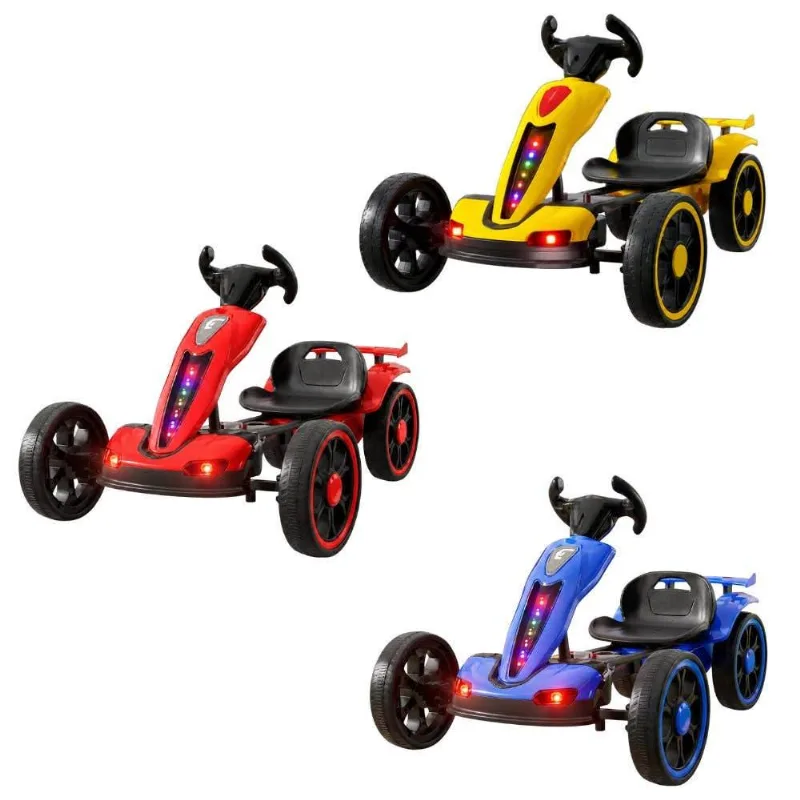 Mini Kart Elétrico Go Infantil 6v Bang Toys-azul