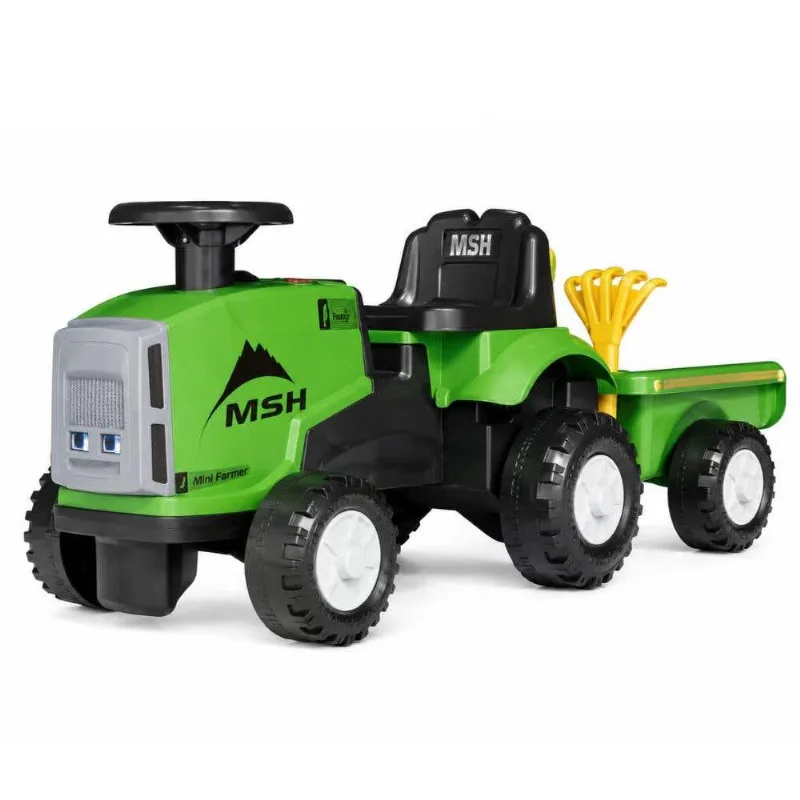 Trator Infantil Ride Kido 6v Bang Toys-verde