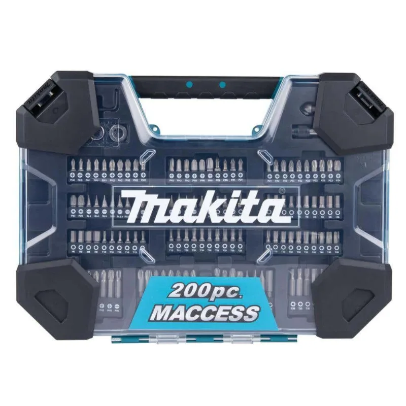 Kit De Acessórios Maccess Com 200 Peças E-22610 Makita