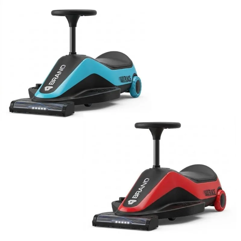 Carrinho Elétrico Infantil Com Aspirador De Pó Mini Flow 12v Bang Toys Azul