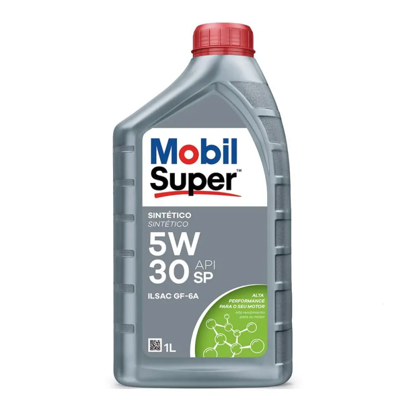 Óleo Lubrificante Sintético Automotivo (5W30) - Mobil Super - Mobil