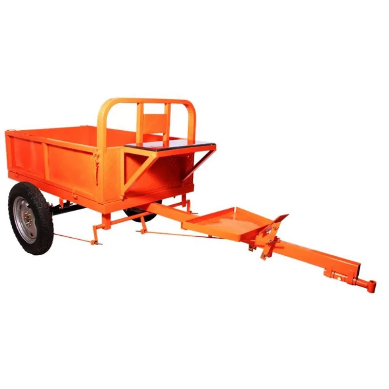 Carreta Agrícola Metalica Vulcan Capacidade 500Kg Para Motocultivador