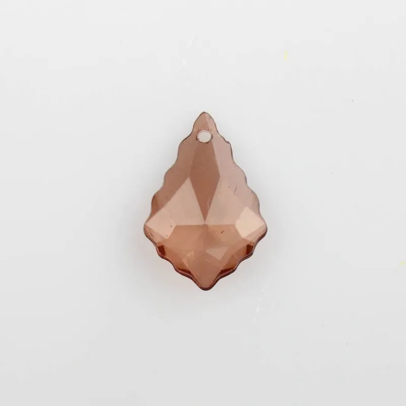 PONTEIRA BACALHAU TRANSLUCIDA 15X22MM EM ACRILICO COM 500GR 059 - Marrom 1