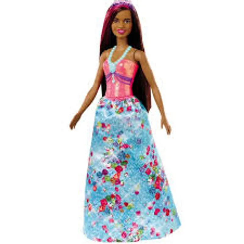 Boneca Barbie Dreamtopia Princesa Morena - Mattel