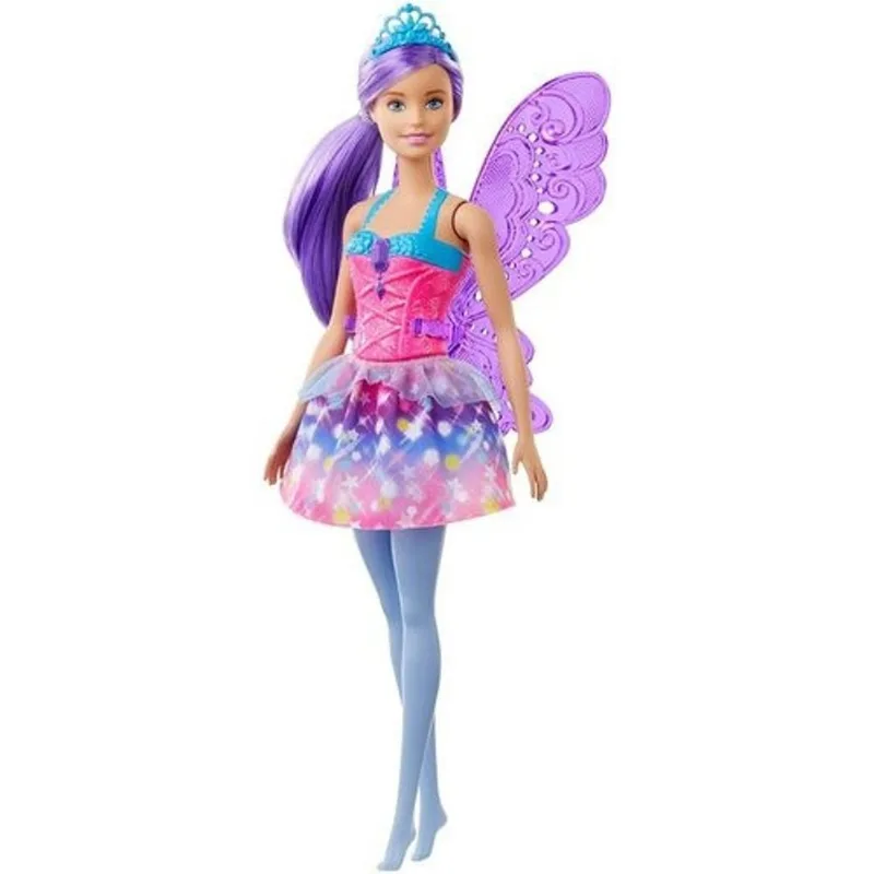 Boneca Barbie Dreamtopia Fada Cabelo Roxo - Mattel