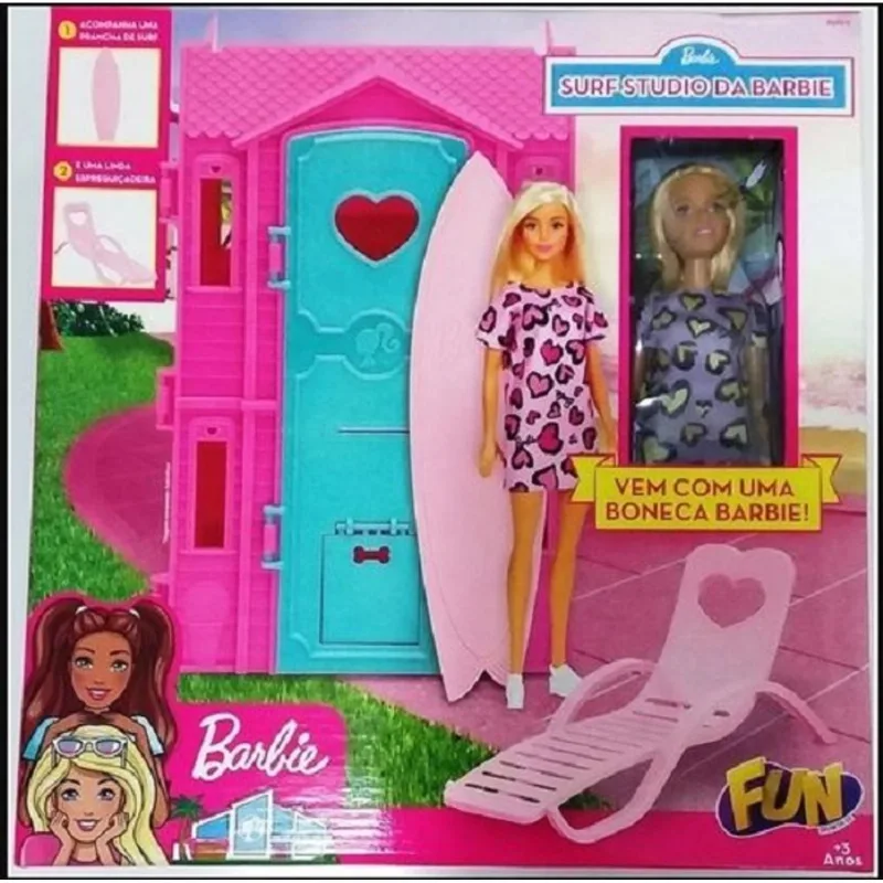 Barbie Studio de Surf Vestido Lilas - Fun 85825