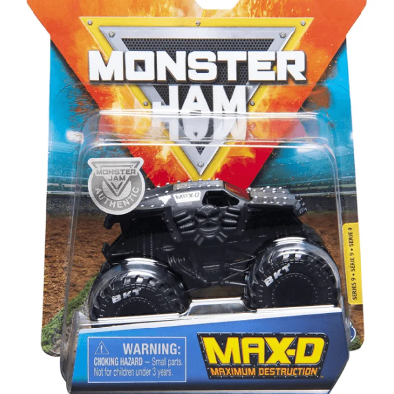 Carrinho Monster Jam Max-D 1/64 - Sunny 2025