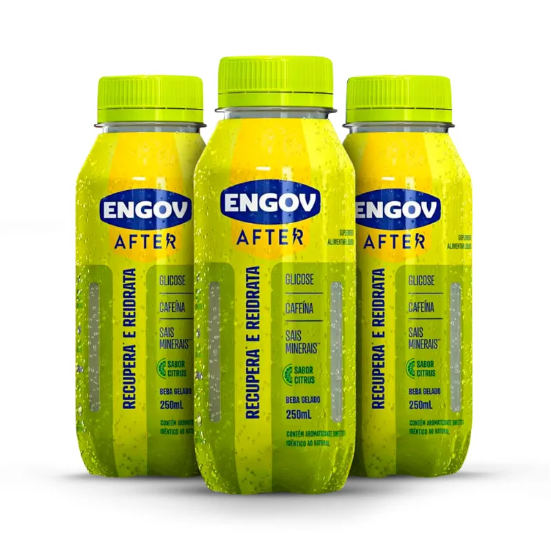 Kit com 3 Engov After Citrus