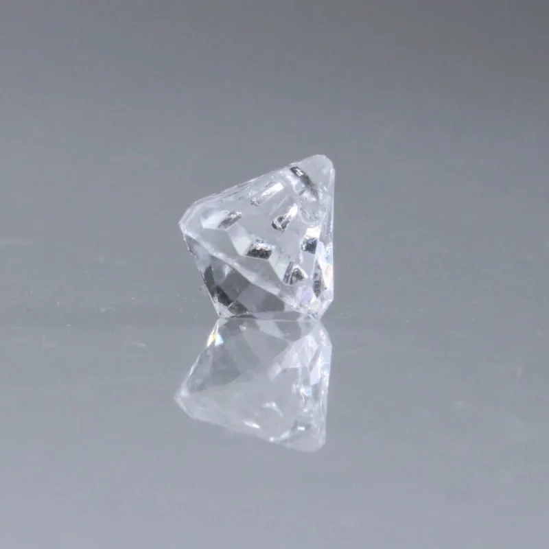 Pingente Piao 12X14mm Em Acrilico Com 500Gr Cristal Transparente