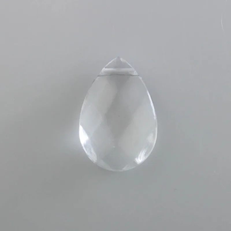 Ponteira Gota Sextavada 35Mm Em Acrilico Com 500Gr Cristal Transparente