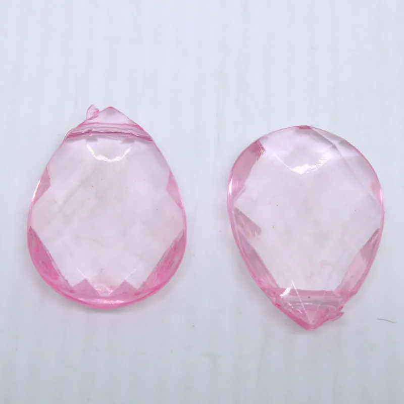 Ponteira Gota Sextavada 35Mm Em Acrilico Com 500Gr 004 - Rosa 04