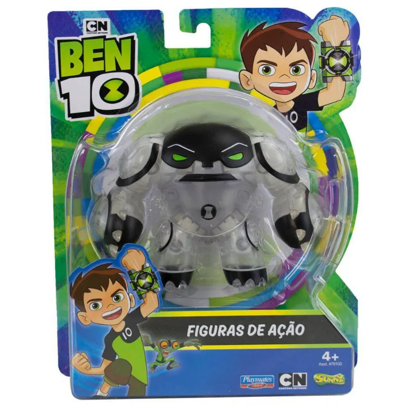 Ben 10 Figuras de Ação Bala de Canhão Transparente - Sunny
