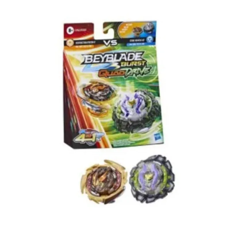 Beyblade Quad Drivre Destruction Ifritor Vs Stone Nemesis - Hasbro F3337