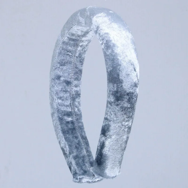 TIARA CAMURCINHA 17X30MM COM 6 UNIDADES 077 - Prata