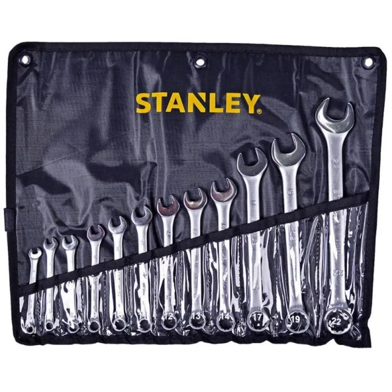 Chave Combinada JOGO de 6 a 22 MM com 12 Peças STMT80932-840 STANLEY