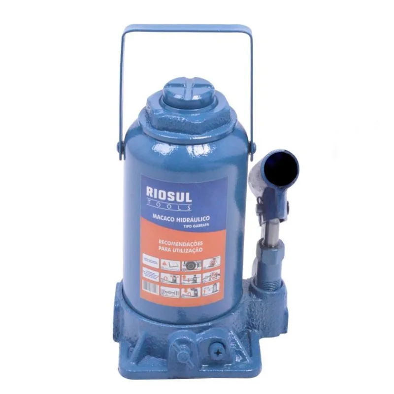 Macaco Hidráulico 16 ton Tipo Garrafa R070007 riosul tools